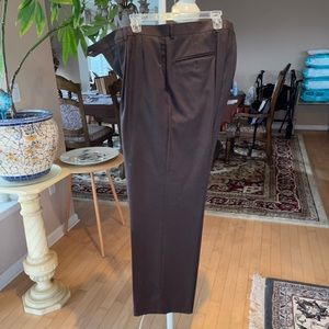 Todays Man Brown worsted wool pants